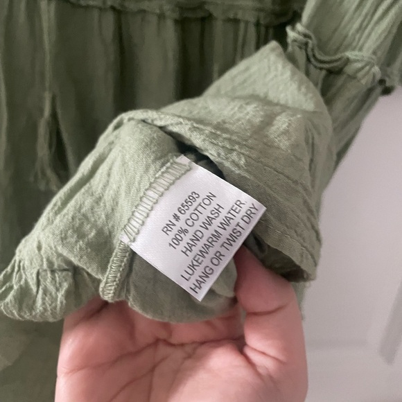 Sundance JP & Mattie Desert Breeze Tiered Dress Peasant Babydoll Boho - Picture 5 of 10